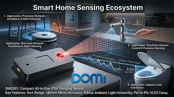 dtof DOMI DM0301 for smart home