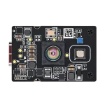 DMAS2M001 8 m SPAD dToF array module front view with receive lens and 940 nm VCSEL