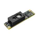 DMS604 905 nm dToF distance sensor module with integrated optics and UART interface PCB