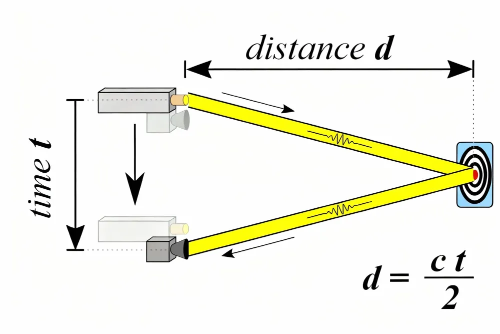 ToF sensor working diagram
