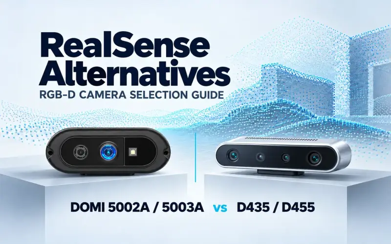 RealSense Alternatives with DOMI VGA ToF RGB-D Cameras